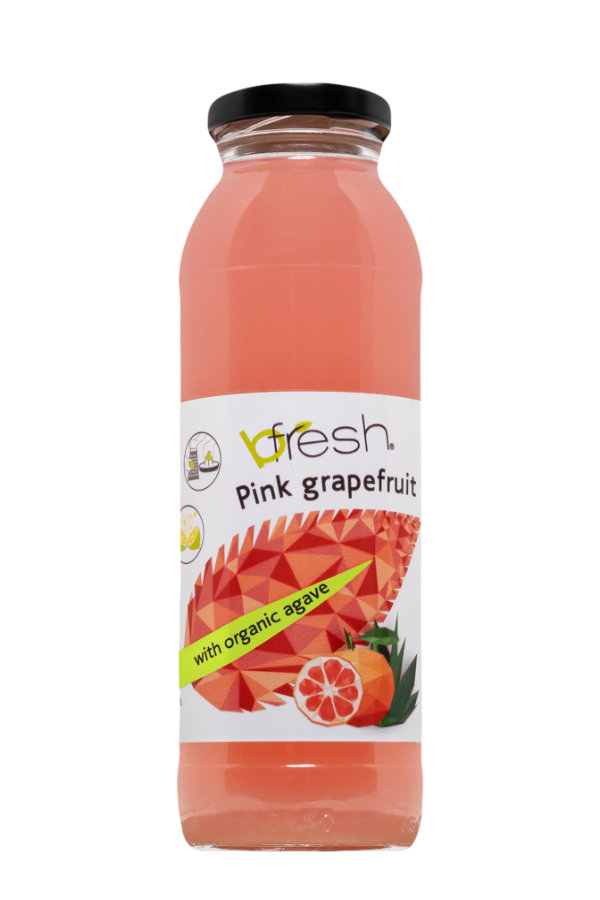 Pink grapefruit bfresh rtd - Alcohol free drink with organic agave